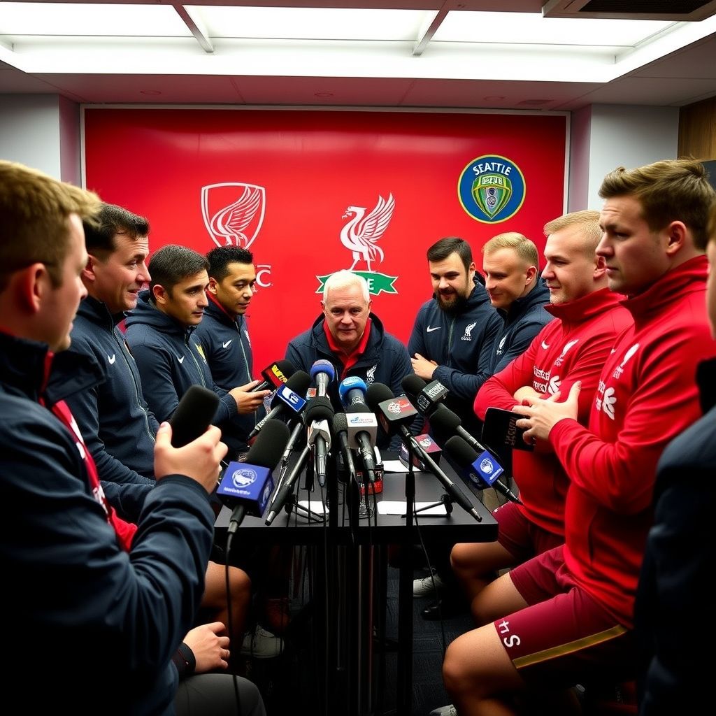 乐鱼体育-利物浦赛前发布会:全队信心满满迎战西雅图海湾者